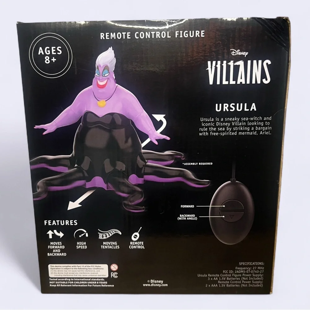 Disney Villains Ursula remote‎ control figure